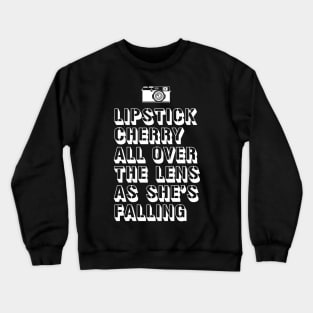 GIRLS ON FILM Lyrics Crewneck Sweatshirt